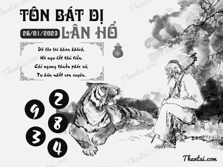 TÔN BÁT DỊ LÂN HỔ 11/01/2023