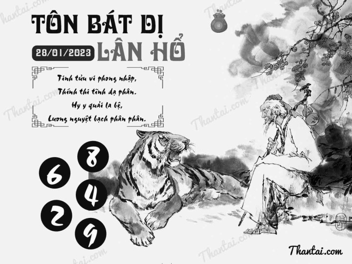 TÔN BÁT DỊ LÂN HỔ 13/01/2023