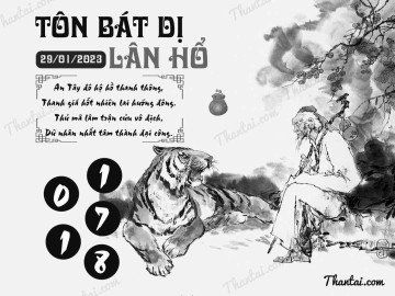 TÔN BÁT DỊ LÂN HỔ 29/01/2023