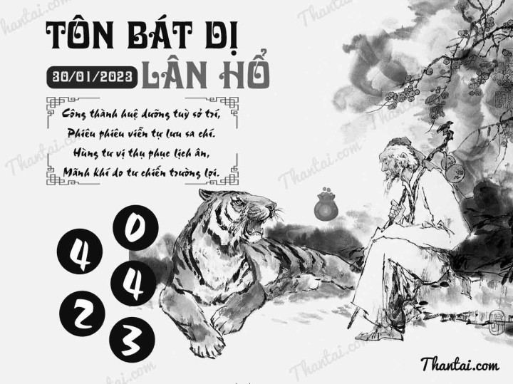 TÔN BÁT DỊ LÂN HỔ 15/01/2023