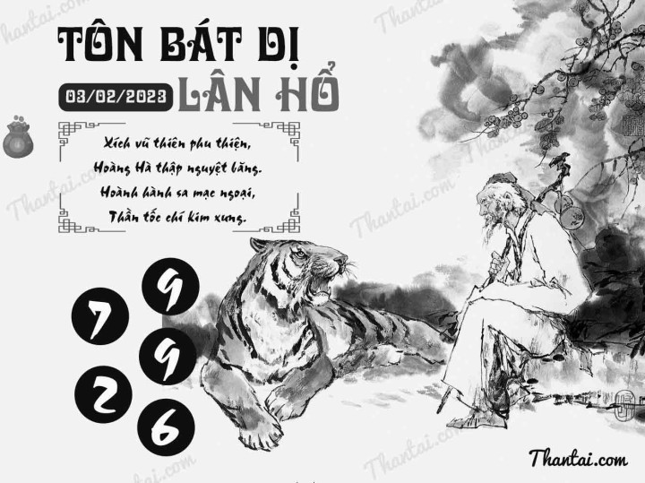 TÔN BÁT DỊ LÂN HỔ 19/01/2023