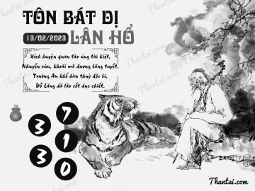 TÔN BÁT DỊ LÂN HỔ 13/02/2023