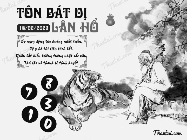 TÔN BÁT DỊ LÂN HỔ 01/02/2023