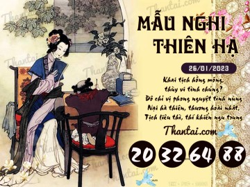 Mẫu Nghi Thiên Hạ 26/01/2023