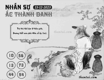 NHẪN SỰ ẮC THÀNH DANH 13/12/2023