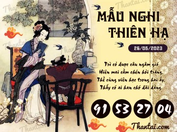 Mẫu Nghi Thiên Hạ 26/05/2023