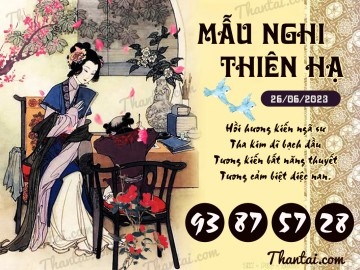 Mẫu Nghi Thiên Hạ 26/06/2023