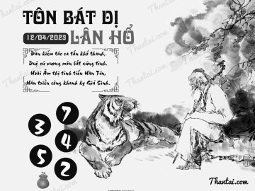 TÔN BÁT DỊ LÂN HỔ 12/04/2023