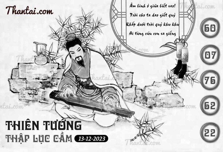 THIÊN TƯỚNG THẬP LỤC CẦU 28/11/2023