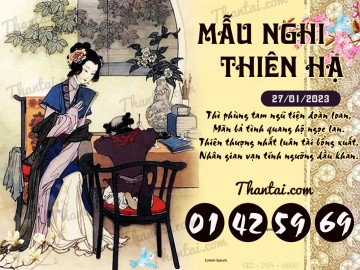 Mẫu Nghi Thiên Hạ 27/01/2023