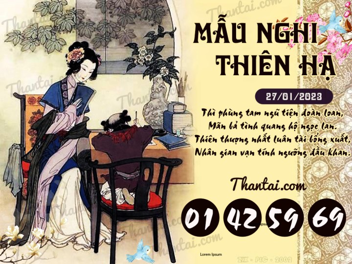 Mẫu Nghi Thiên Hạ 12/01/2023