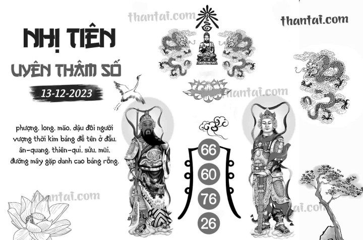 NHỊ TIÊN UYÊN THÂM SỐ 28/11/2023