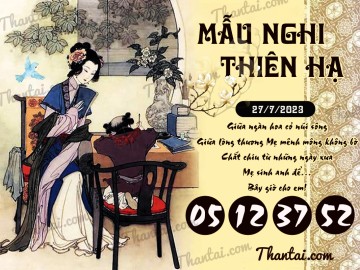 Mẫu Nghi Thiên Hạ 27/07/2023