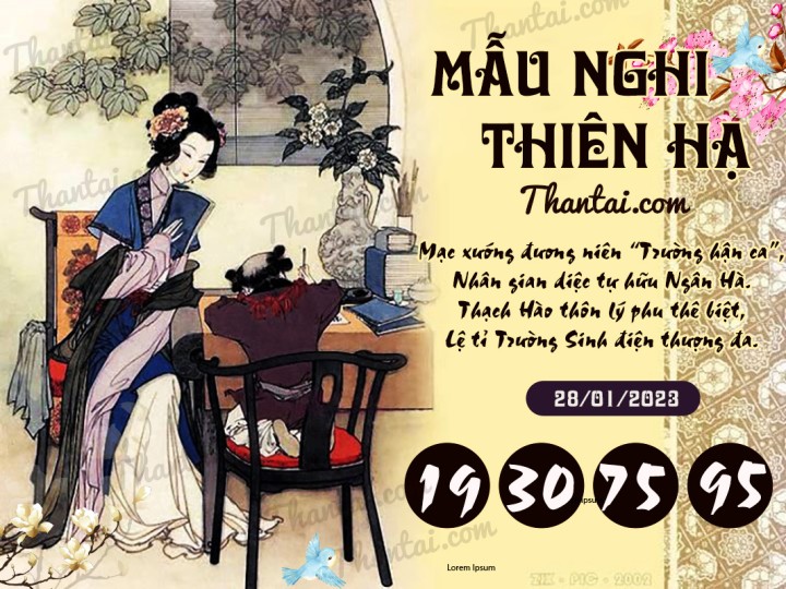 Mẫu Nghi Thiên Hạ 13/01/2023