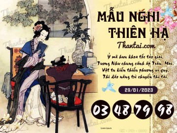 Mẫu Nghi Thiên Hạ 29/01/2023