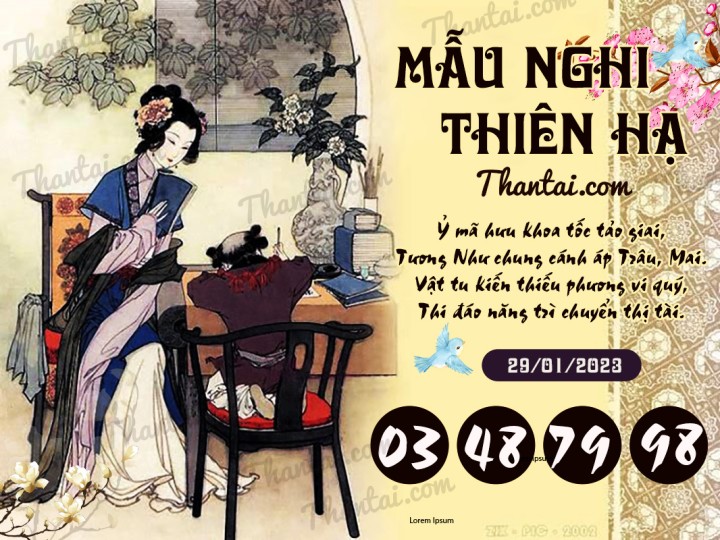 Mẫu Nghi Thiên Hạ 14/01/2023