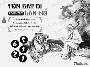 TÔN BÁT DỊ LÂN HỔ 20/09/2023