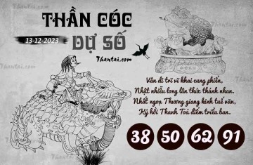 THẦN CÓC DỰ SỐ 13/12/2023