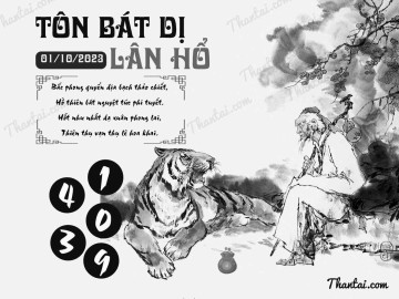 TÔN BÁT DỊ LÂN HỔ 01/10/2023