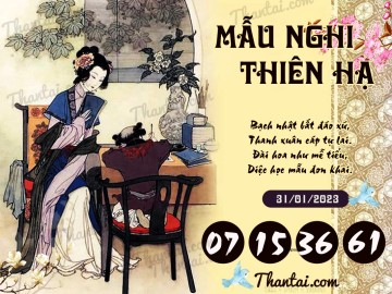 Mẫu Nghi Thiên Hạ 31/01/2023