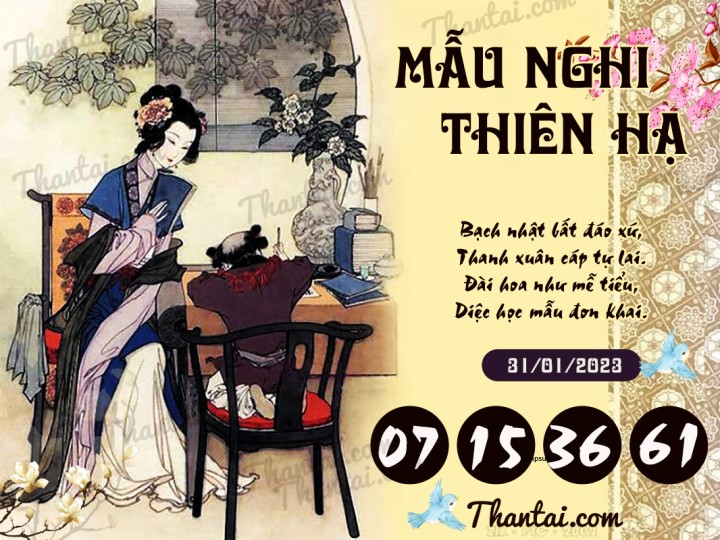 Mẫu Nghi Thiên Hạ 16/01/2023