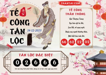 Tế Công Tán Lộc 14/12/2023