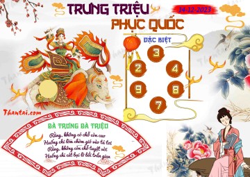 Trưng Triệu Phục Quốc 14/12/2023