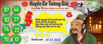 Huyền Cơ Tường Giải 14/12/2023