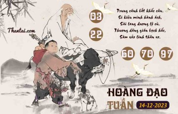 HOÀNG ĐẠO TUẦN 14/12/2023