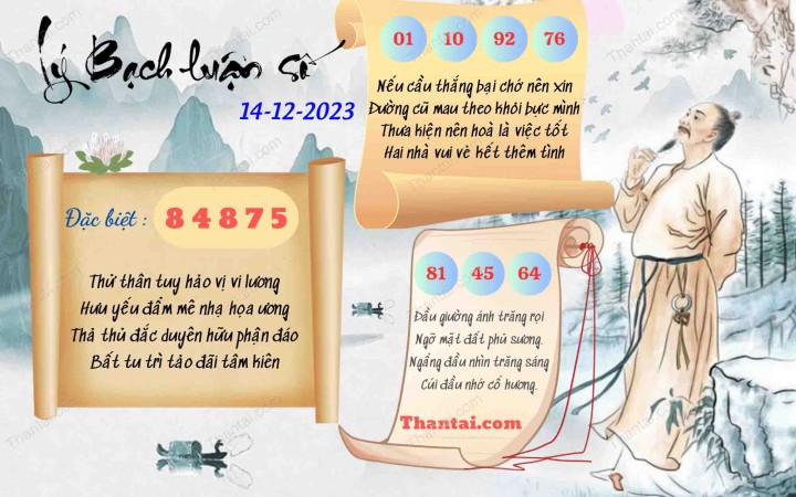 Lý Bạch Luận Số 29/11/2023