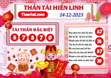 THẦN TÀI HIỂN LINH 14/12/2023