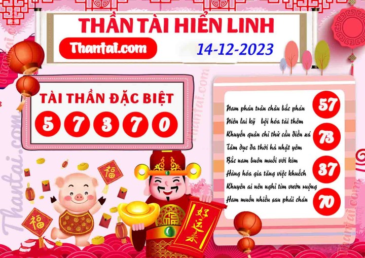 THẦN TÀI HIỂN LINH 29/11/2023