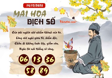 Mai Hoa Dịch Số 14/12/2023