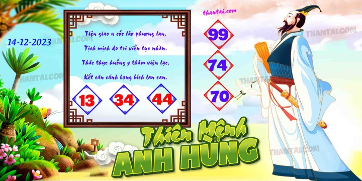 THIÊN MỆNH ANH HÙNG 29/11/2023