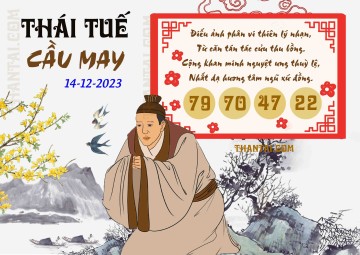 Thái Tuế Cầu May 14/12/2023