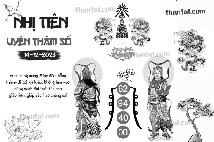 NHỊ TIÊN UYÊN THÂM SỐ 29/11/2023