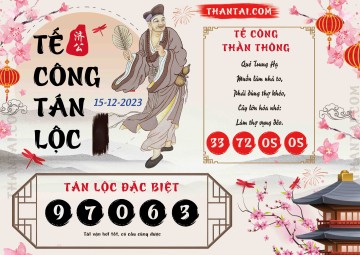 Tế Công Tán Lộc 15/12/2023