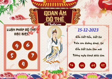 Quan Âm Độ Thế 15/12/2023