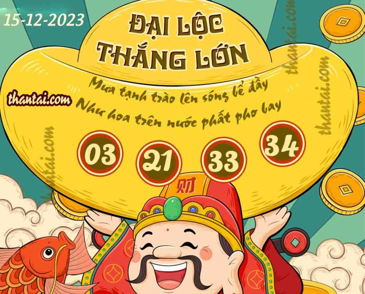 ĐẠI LỘC THẮNG LỚN 30/11/2023