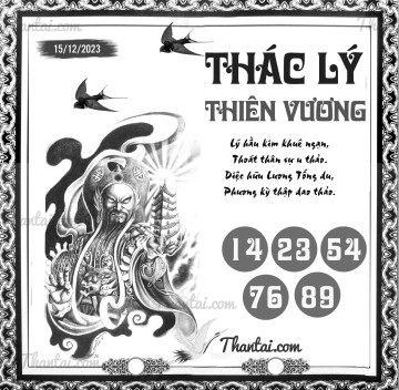 THÁC LÝ THIÊN VƯƠNG 15/12/2023