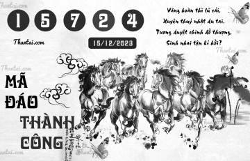 MÃ ĐÁO THÀNH CÔNG 15/12/2023