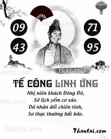 TẾ CÔNG LINH ỨNG 15/12/2023