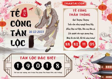 Tế Công Tán Lộc 16/12/2023