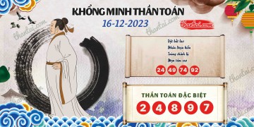 Khổng Minh Thần Toán 16/12/2023