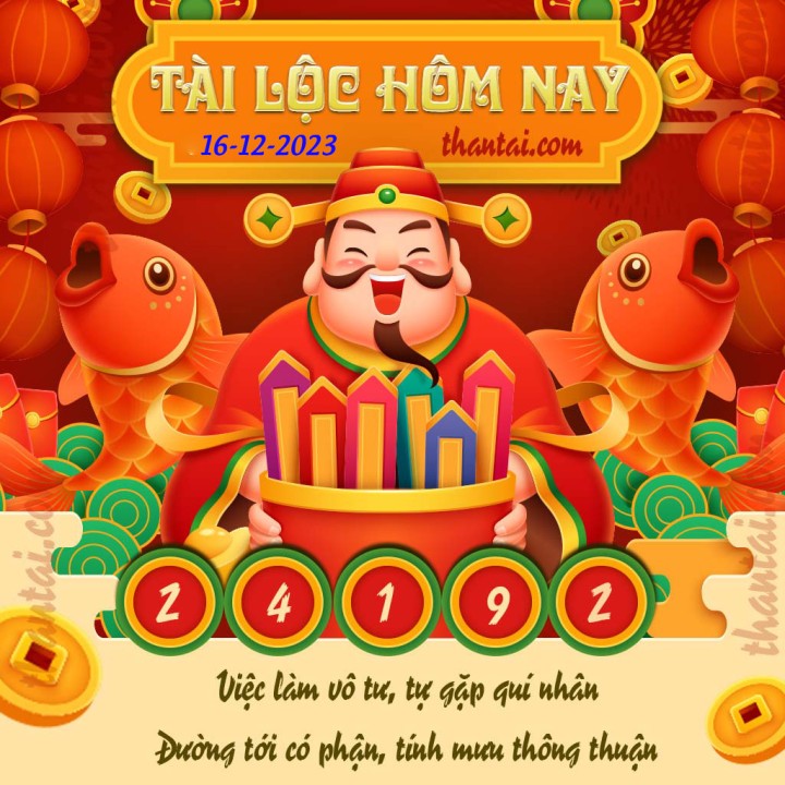 Tài Lộc Hôm Nay 01/12/2023