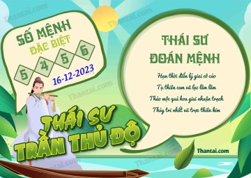 Thái Sư Trần Thủ Độ 16/12/2023