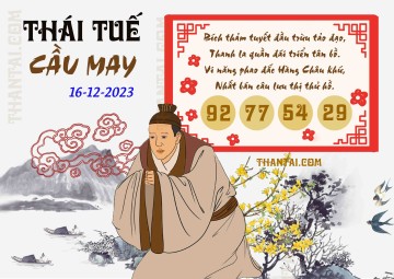 Thái Tuế Cầu May 16/12/2023