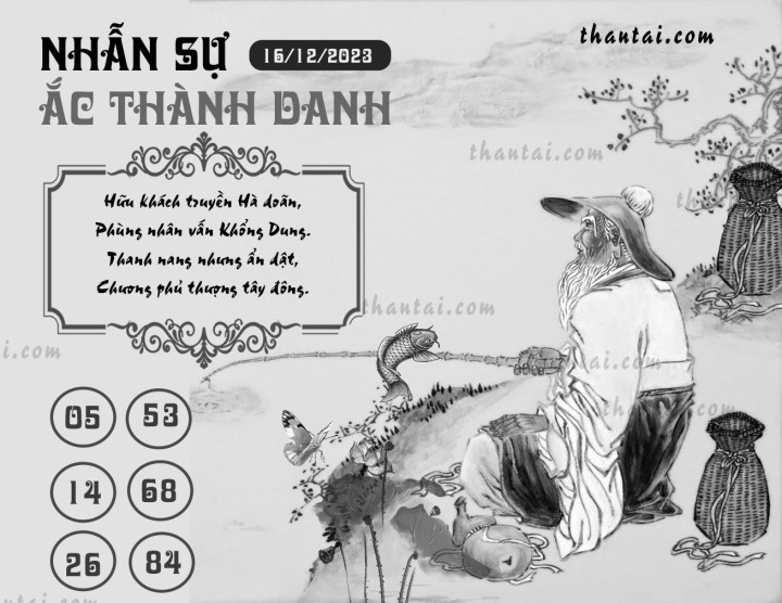 NHẪN SỰ ẮC THÀNH DANH 01/12/2023