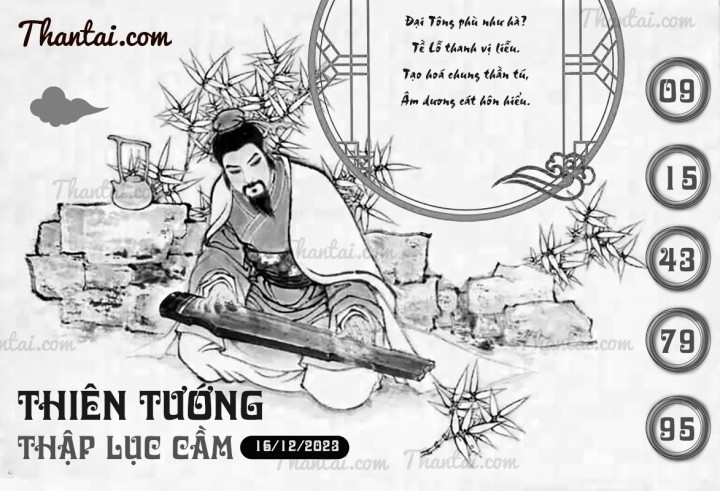 THIÊN TƯỚNG THẬP LỤC CẦU 01/12/2023