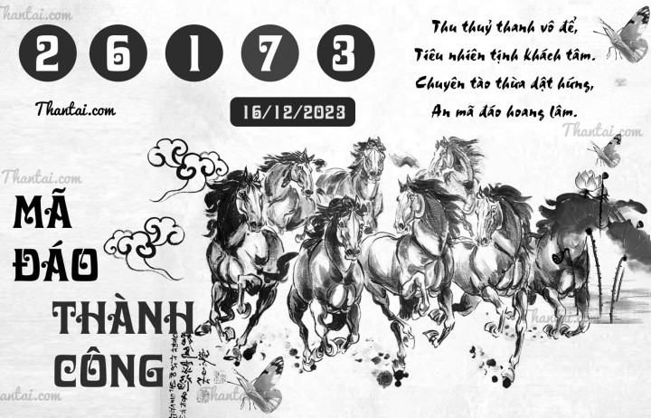MÃ ĐÁO THÀNH CÔNG 01/12/2023